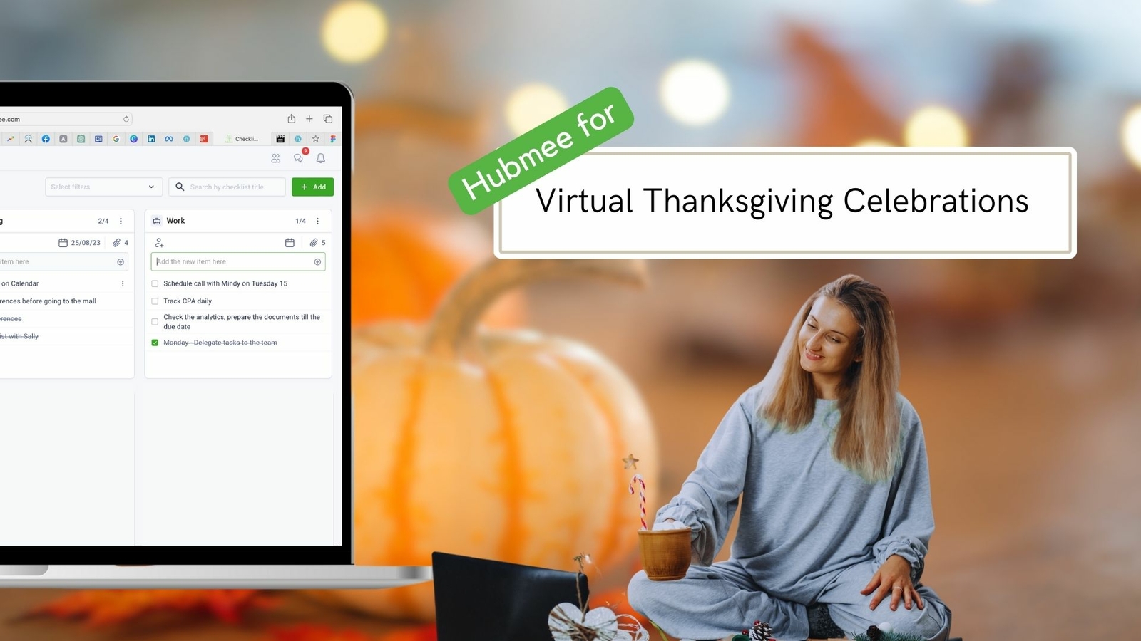 Hubmee for Virtual Thanksgiving Celebrations