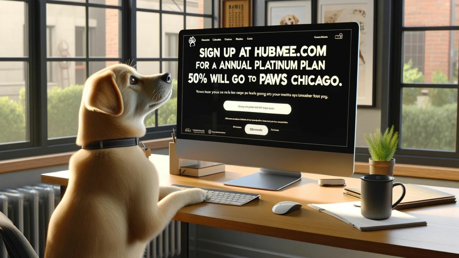 Join Hubmee's charity campaign to support PAWS Chicago!