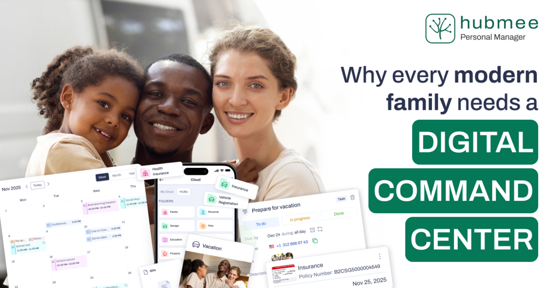 How to Create a Digital Family Command Center: 5 Essential Components